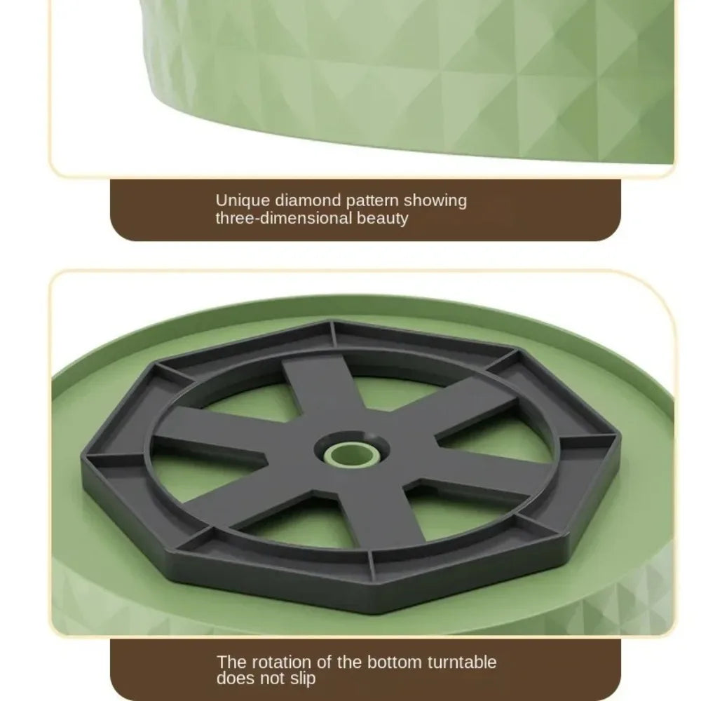 Space-Saving 360° Spice Rack