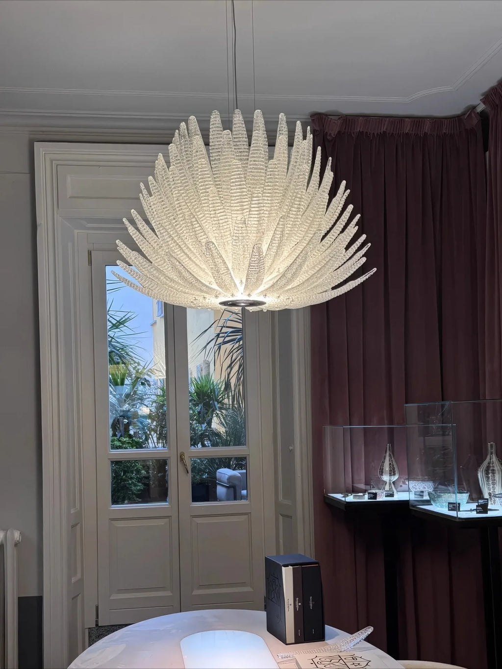 Modern Art Glass LED Chandelier