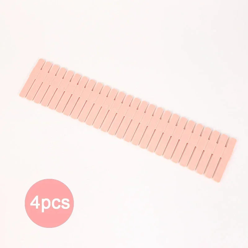 4-Pack Adjustable Drawer Dividers