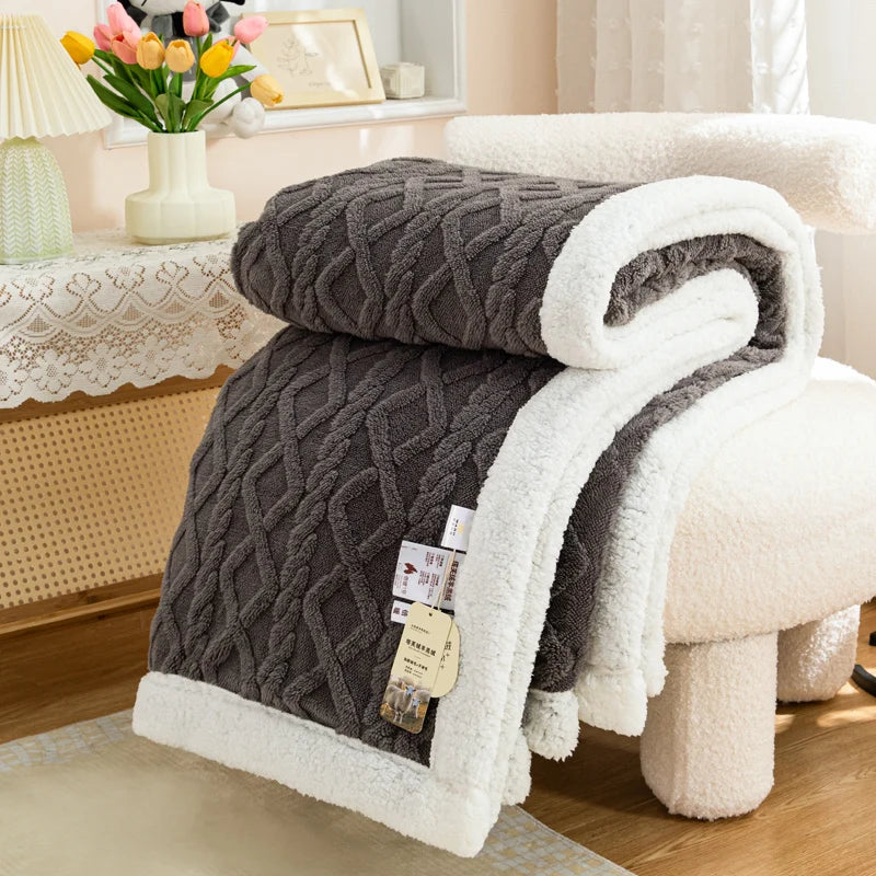 Luxurious Sherpa Fleece Blanket