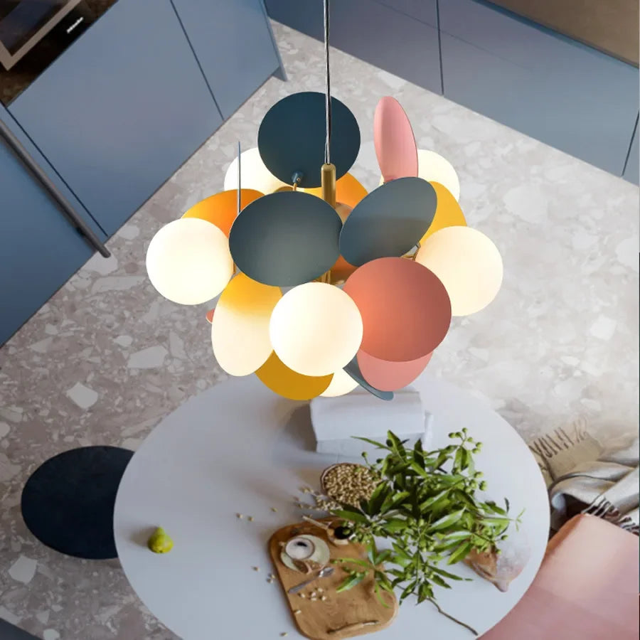 Colorful Branch LED Chandelier