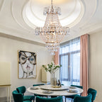 Luxury Crystal Copper Chandelier