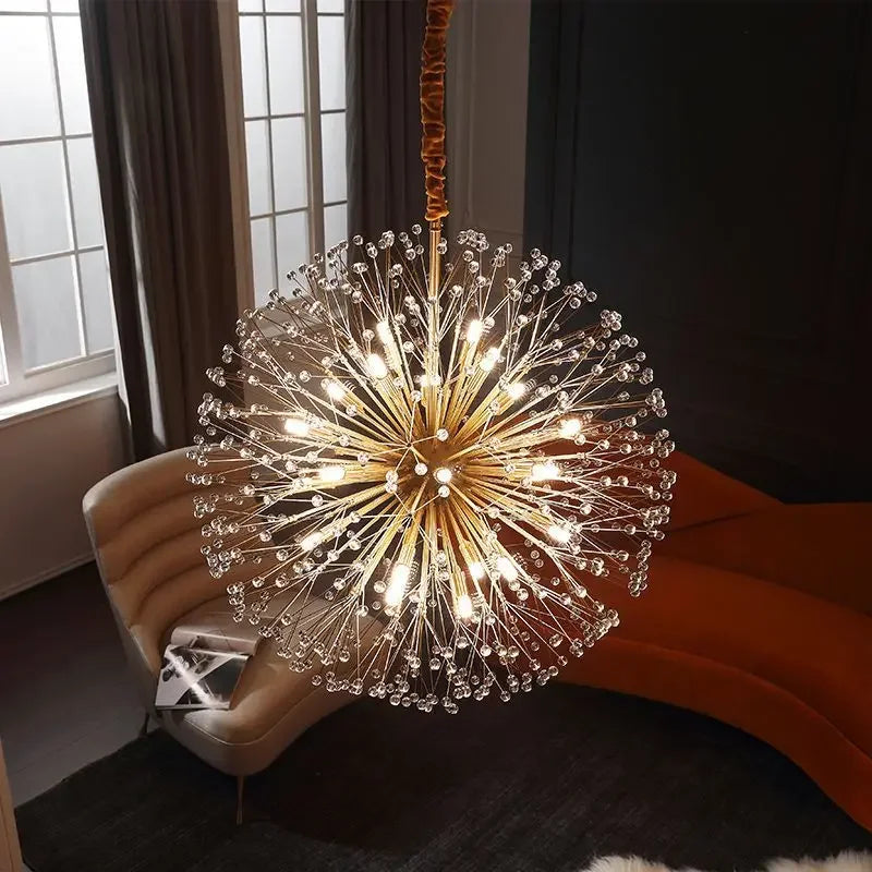 LED Firefly Crystal Chandelier Modern