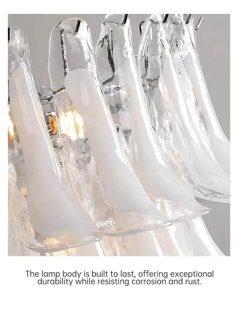 Clear Glass Pendant Chandelier