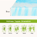 3 Inch Gel Memory Foam Topper