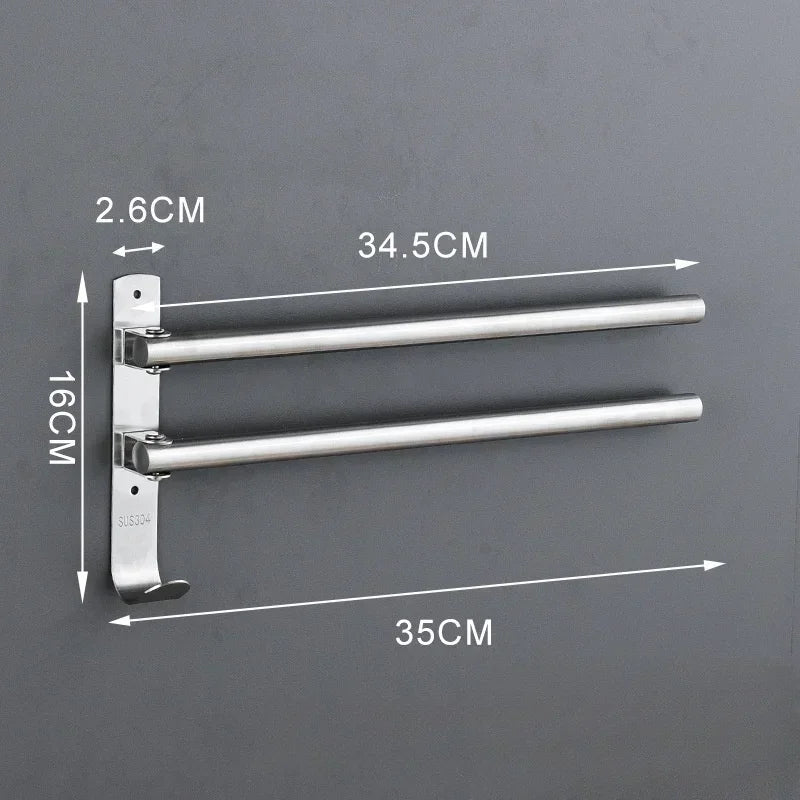 Swing Arm Towel Rack Holder