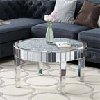 Crushed Diamond Mirrored Table