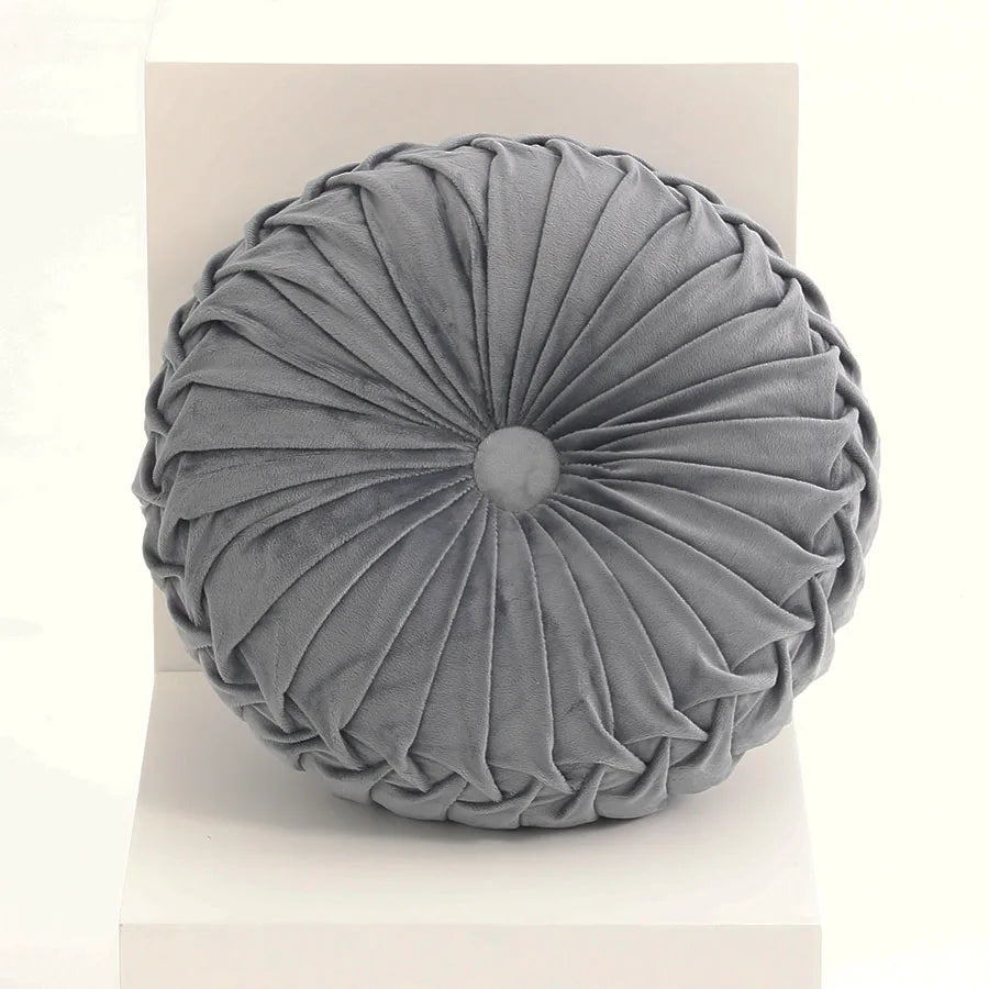 3D Velvet Pumpkin Cushion