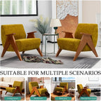 Mid-Century Upholstered Accent Chair