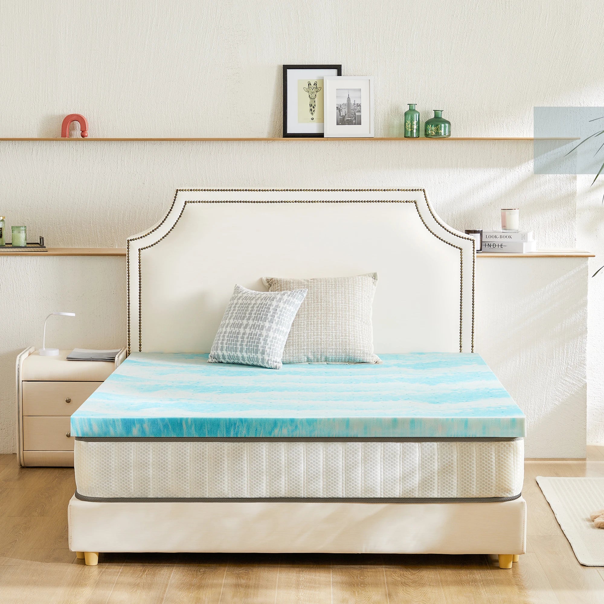 Gel Cooling Memory Foam Topper