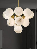 Modern Marble Globe Chandelier