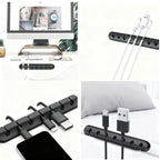 Silicone Cable Management Clips