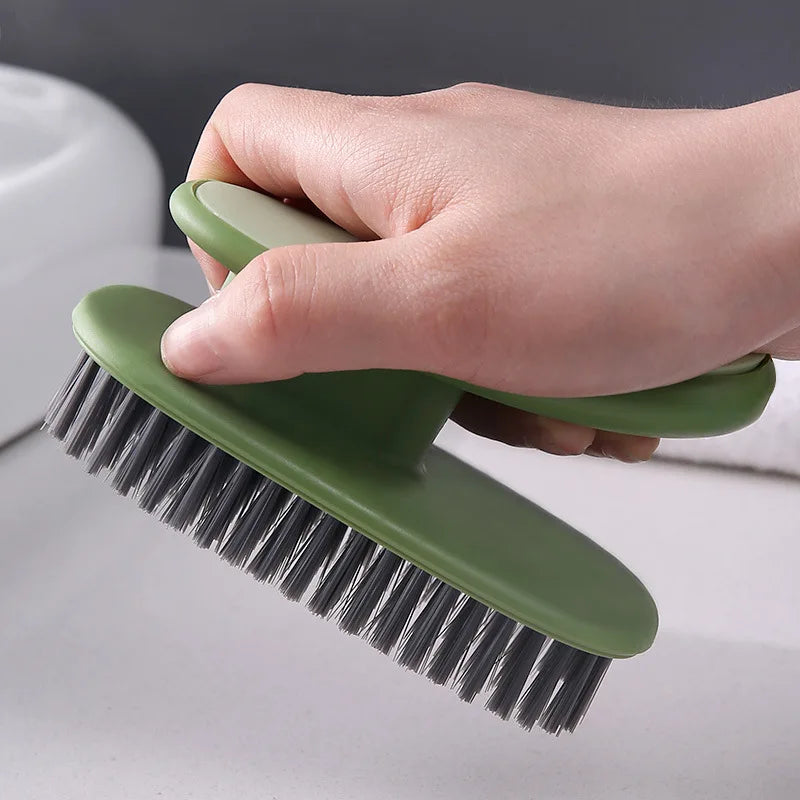 Portable Long-Handle Shoe Brush