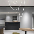 Nordic Loop Chandelier Art Design