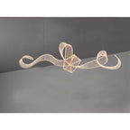 Artistic Ribbon Pendant Light Design
