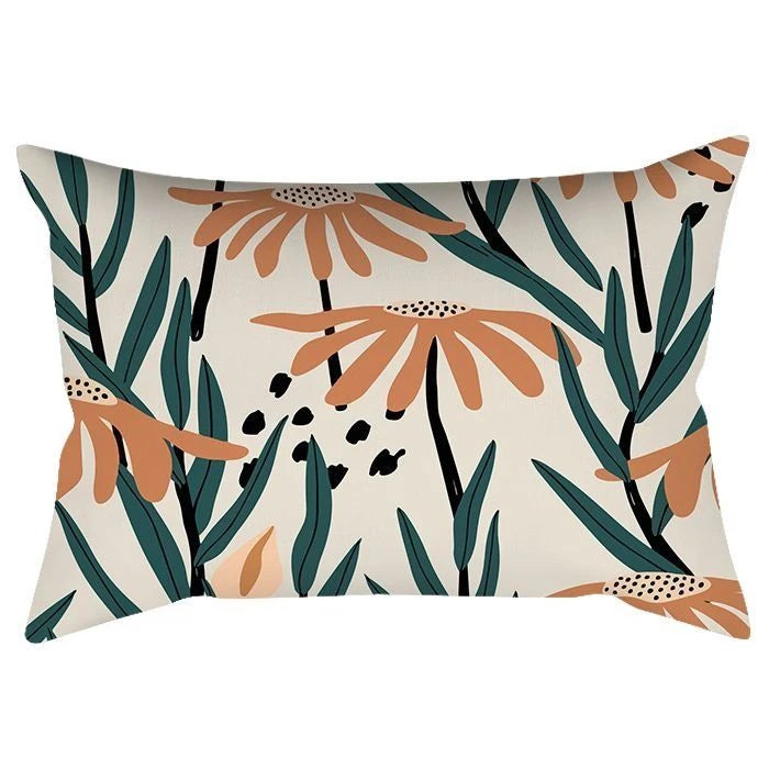 Stylish Nordic Printed Lumbar Cover