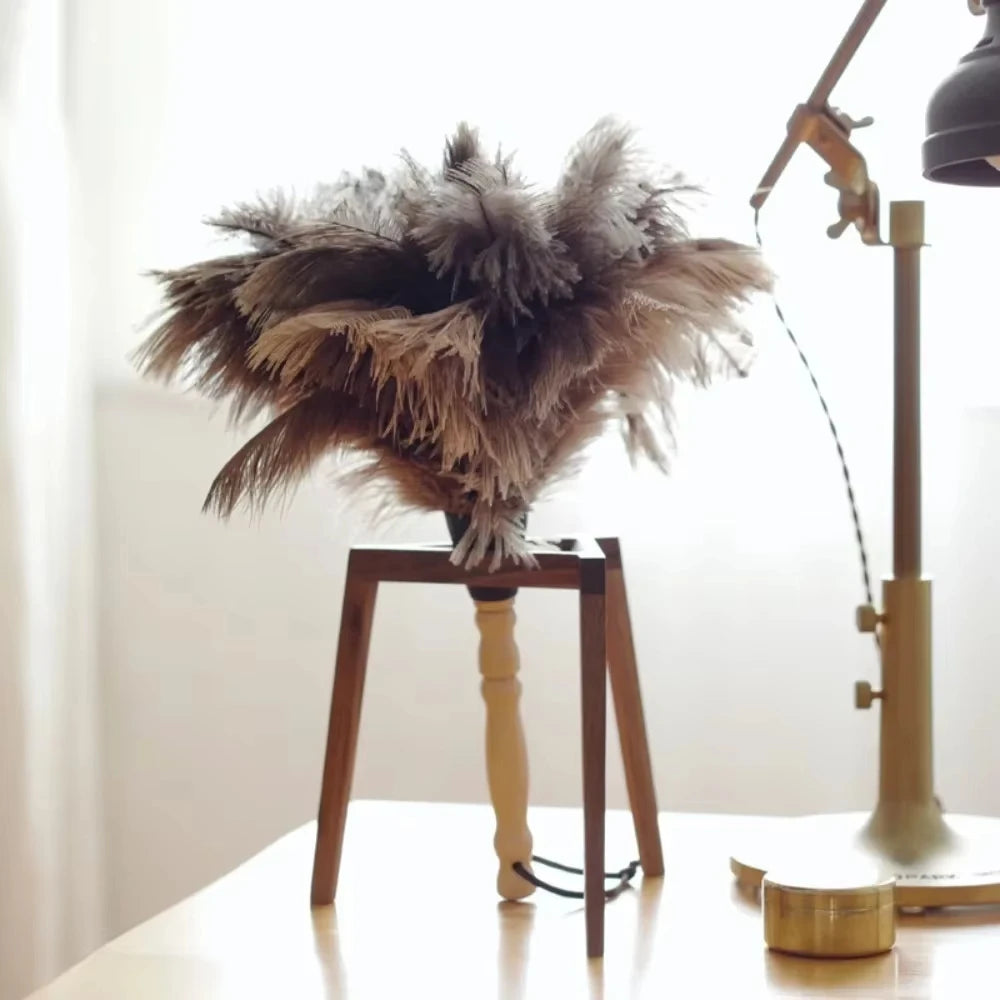 Natural Ostrich Feather Duster