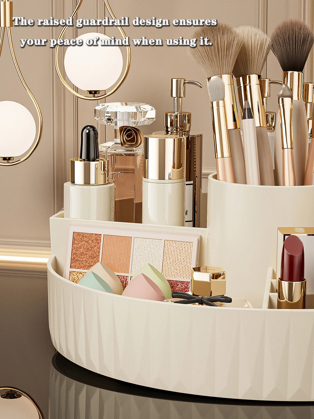 360° Rotating Makeup Storage Organizer