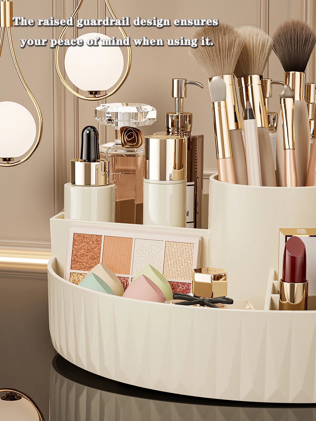 360° Rotating Makeup Storage Organizer
