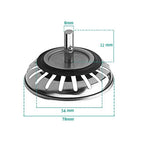 Stainless Steel Kitchen Sink Strainer