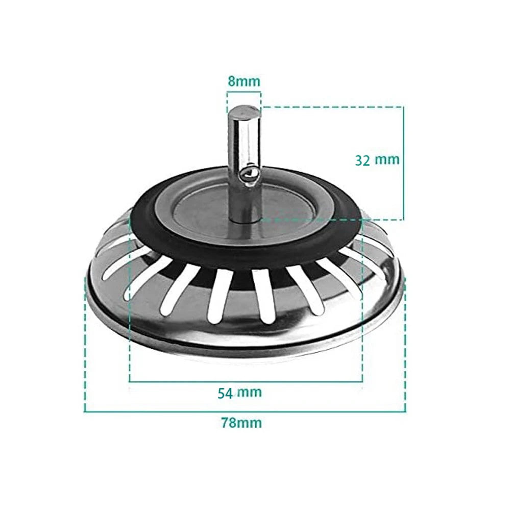 Stainless Steel Kitchen Sink Strainer