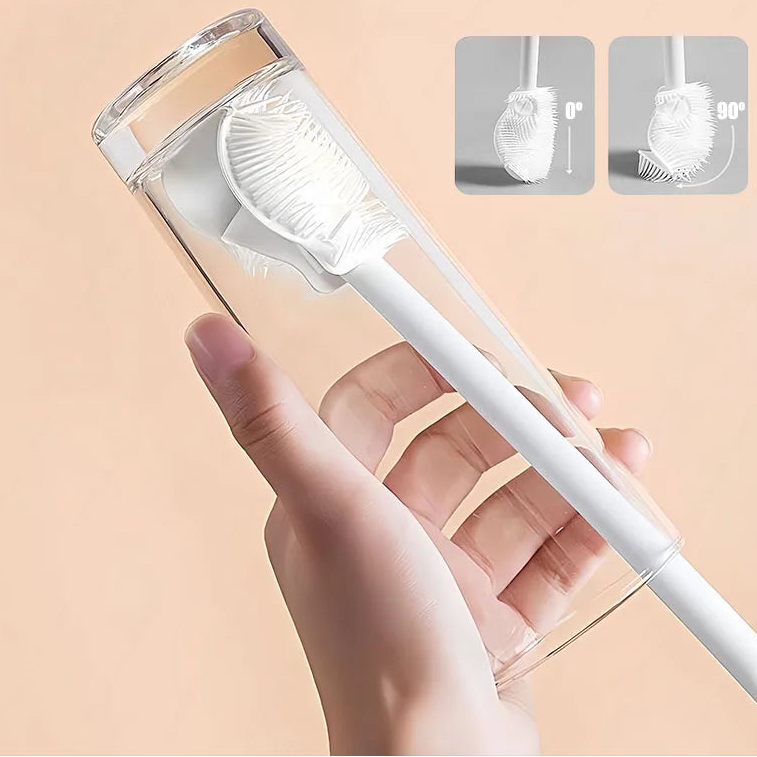 Long Handle Silicone Bottle Brush