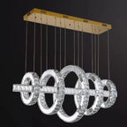 Modern Crystal Pendant Chandelier