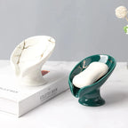 Ceramic Leaf Soap Dish