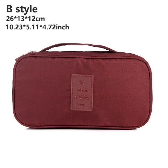 Waterproof Travel Underwear Organizer Bag