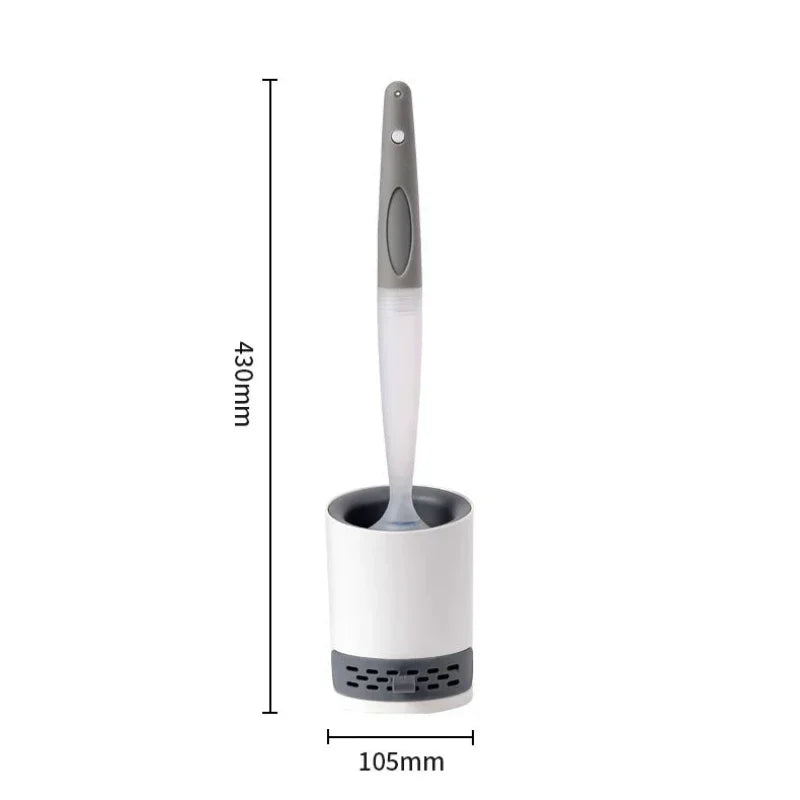 Eco-Friendly Toilet Brush with Detergent