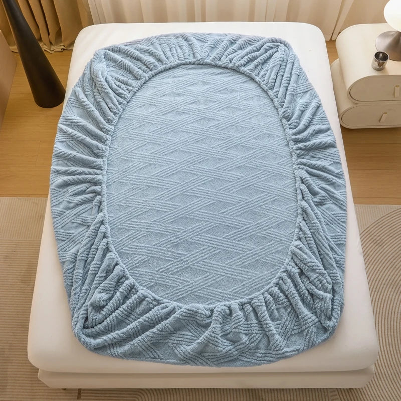 Cozy Fleece Thermal Fitted Bedsheet