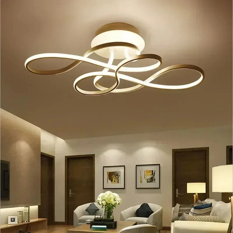 Modern LED Smart Ceiling Chandelier