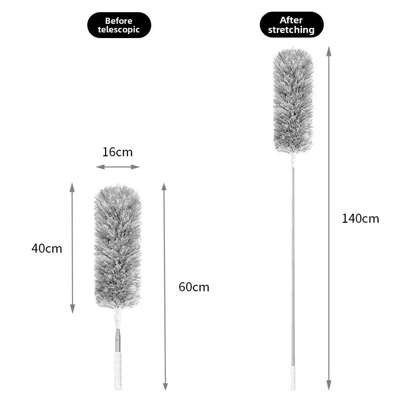 Extendable Microfiber Duster Pole