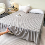 Quilted Waterproof Breathable Bed Skirt