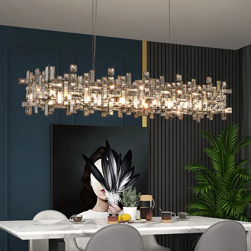 Luxury Italian Crystal Chandelier