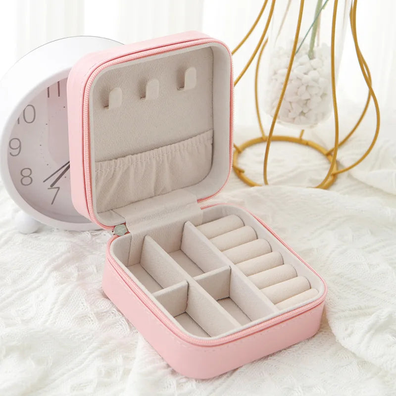 Elegant Travel Jewelry Storage Box