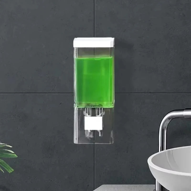 Transparent Wall-Mounted Soap Dispenser
