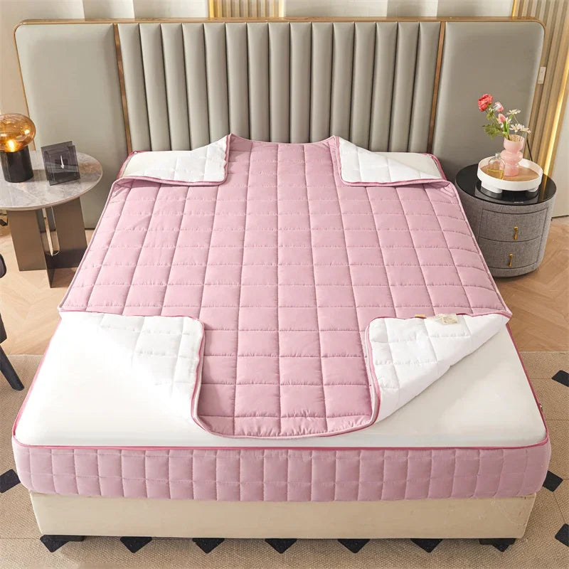 Premium Zippered Anti-Mite Mattress Protector