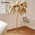 Nordic Feather Floor Lamp