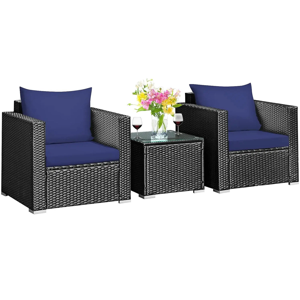 Premium Rattan Patio Set