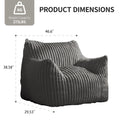Fuzzy Giant Bean Bag Chair