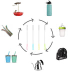 Stainless Steel Straw Cleaning Brushes