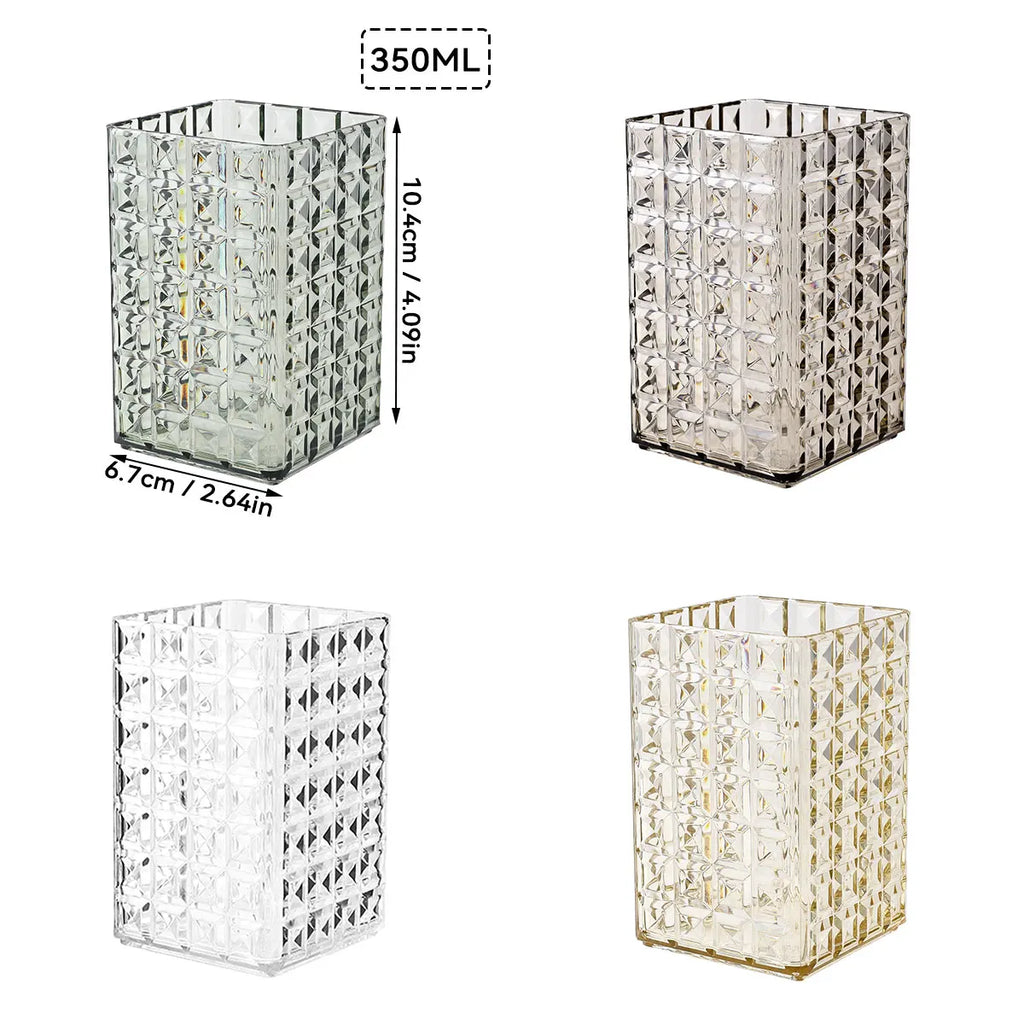 Portable Plastic Toothbrush Holder Cup