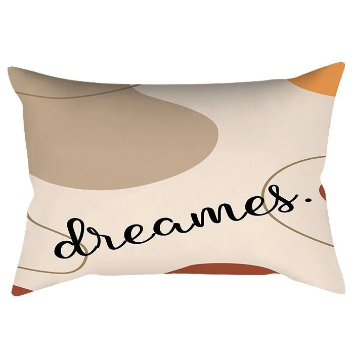 Stylish Nordic Printed Lumbar Cover