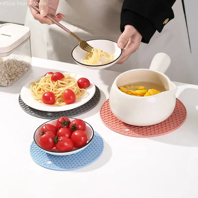 Premium Honeycomb Silicone Trivet