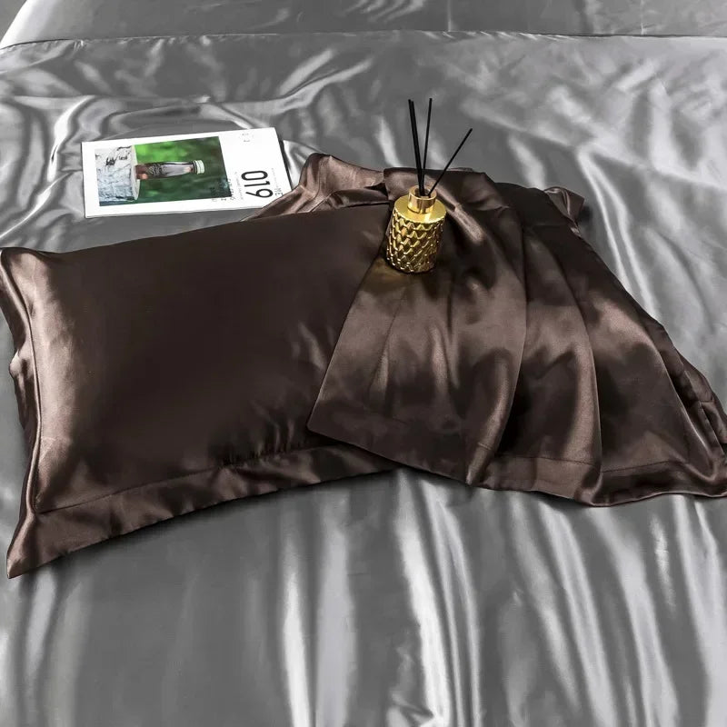 Premium Solid Satin Pillowcase