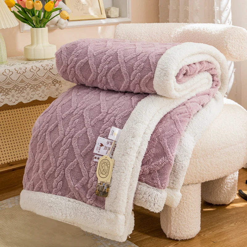 Luxurious Sherpa Fleece Blanket