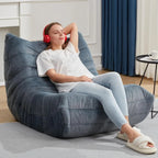 Bluegrey Memory Foam Bean Bag