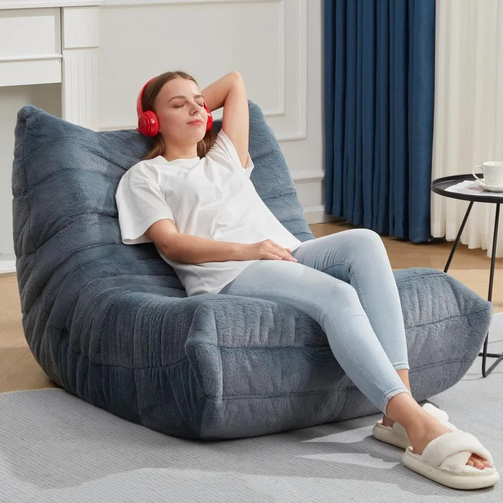 Bluegrey Memory Foam Bean Bag