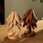 Wooden Tree Design Heat Trivet